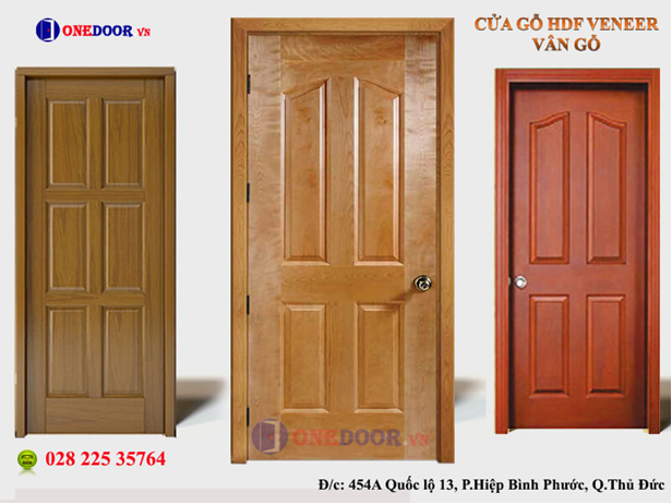 cửa gỗ hdf veneer